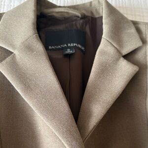 Banana Republic Women's Olive Green Blazer
